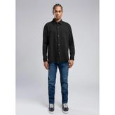 Lee Cooper Erkek Bertaus Örme Uzun Kol Gömlek 241018 Siyah