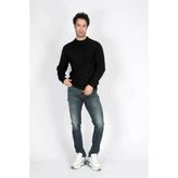 Lee Cooper Erkek Ruby Balıkçı Yaka Triko Kazak 241055 Siyah