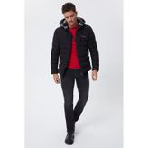 Lee Cooper Glory 241 LCM 232004 Siyah Erkek Mont