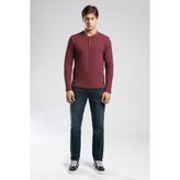 Lee Cooper Hevasa Erkek Patlı Sweatshirt Bordo