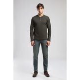 Lee Cooper Hevasa Erkek Patlı Sweatshirt Haki