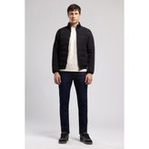 Lee Cooper Jawed Erkek Dik Yaka Mont Siyah