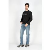 Lee Cooper Jeffrey Erkek O Yaka Sweatshirt Siyah