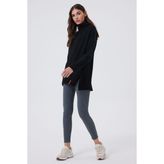 Lee Cooper Lonas Kadın Triko Kazak Siyah - XS