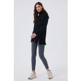 Lee Cooper Lonas Kadın Triko Kazak Siyah