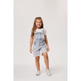 Lee Cooper Londa Kız Çocuk Jean Salopet Lıght Blue - Açık Mavi - 8 Yaş