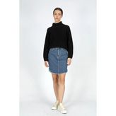 Lee Cooper Maria Kadın Jean Etek - Mavi