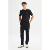 Lee Erkek Örme Chino Pantolon Black