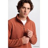 Lee Yarım Fermuar Erkek Polar Sweatshirt L2620002003 - XL - Turuncu