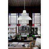 Legacy Fener Özel Tasarım Modern Salon - Mutfak - Cafe Beyaz Tekli Sarkıt Avize