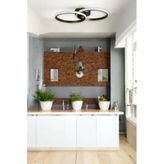 LEGACY Jolly Modern Tasarım Kahverengi Salon - Mutfak - Hol Beyaz Led 2 Li Avize Kahverengi 45 x 20