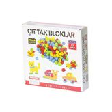 Lego 72 Parça Çıt Tak Bloklar
