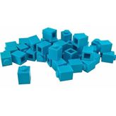 LEGO Aksesuar Custom Moc Creator Brick 1 X 1 Medium Azure Tuğla