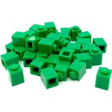 LEGO Aksesuar Custom Moc Creator Brick 1 X 1 Yeşil Tuğla