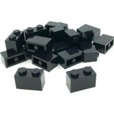 LEGO Aksesuar Custom Moc Creator Brick 1 X 2 Siyah Tuğla