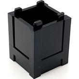 LEGO Aksesuar Moc Custom Container Box Siyah 2 X 2 X 2 Kutu Sandık