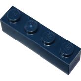 LEGO Creator Aksesuar Custom Moc Brick 1 X 4 Tuğla Lacivert