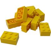 LEGO Creator Aksesuar Moc Custom Brick 2 X 3 Tuğla Sarı
