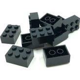 LEGO Creator Aksesuar Moc Custom Brick 2 X 3 Tuğla Siyah