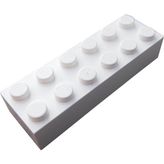 LEGO Creator Aksesuar Moc Custom Brick 2 X 6 Tuğla Beyaz