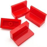 LEGO Creator Moc Custom Aksesuar Panel 1 X 2 X 1 Tuğla Kırmızı