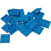 LEGO Creator Moc Custom Aksesuar Plate 2 X 2 Düz Tuğla Dark Azure