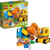Lego Duplo 10812 Kamyon ve Paletli Kazıcı