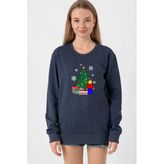Lego Man Christmas İndigo Kadın 2İp Sweatshirt