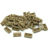 LEGO Moc Custom Aksesuar Creator Plate Düz Tuğla Koyu Taba