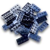 LEGO Orijinal Parçalar - Plate 2 x 4 Siyah (50 Adet)