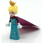 LEGO Orjinal Elsa Taç Giyme Tören Elbiseli Figür
