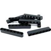 LEGO Technic Moc Custom Aksesuar Liftarm 1 X 7 Thick - Siyah