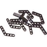 LEGO Technic Moc Custom Liftarm Bent Thick 1 X 7 (4 - 4) - Siyah
