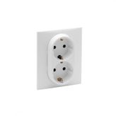 Legrand 767416 Salbei Bej İkili Topraklı Priz