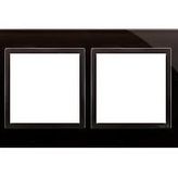 Legrand 768672 2'li Raventi Siyah Çerçeve