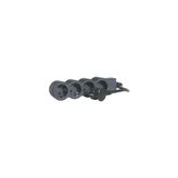 LEGRAND GRUP PRİZ 4X2P+T 4 SOKETLİ 1.5M - Siyah