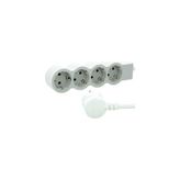 LEGRAND GRUP PRİZ 4X2P+T 4 SOKETLİ 3M - Beyaz