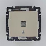 Legrand Valena Işıklı Light Bej Çerçeve Hariç