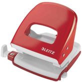 Leitz 50080025 30 Sayfa Kapasiteli Kırmızı Delgeç