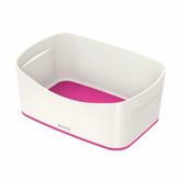 Leitz 5257 MyBox Pembe Beyaz Masaüstü Saklama Kutusu