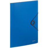 Leitz L-4563 Solid İnce Lastikli Mavi Dosya