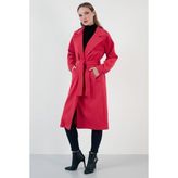 Lela 42190454 Fuşya Kadın Kaban