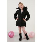 Lela 5760002 Siyah Kız Çocuk Mont
