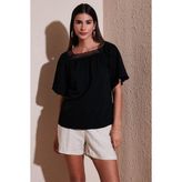 Lela 5865652 Siyah Kadın Bluz