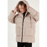 Lela 640Y047 Taş Kadın Mont