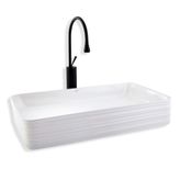 Lena E-2106 Tezgah Üstü Porselen Lavabo