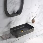 Lena E-4061S Tezgah Üstü Porselen Lavabo