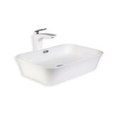 Lena E-4160 Beyaz Tezgah Üstü Lavabo