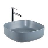 Lena E-W1203MM Mat Mavi Tezgahüstü Lavabo