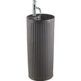 Lena E-W310MF Mat Füme Monoblok Lavabo